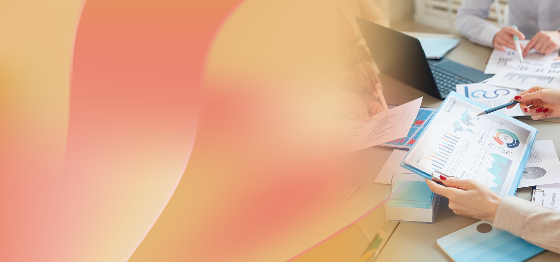 Marketing and business performance reports representing an incentive program audit.